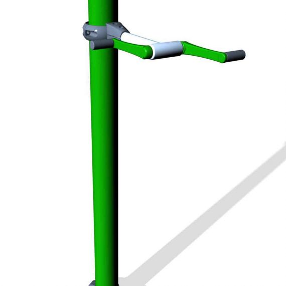 SPK09. Manivelle axe horizontal